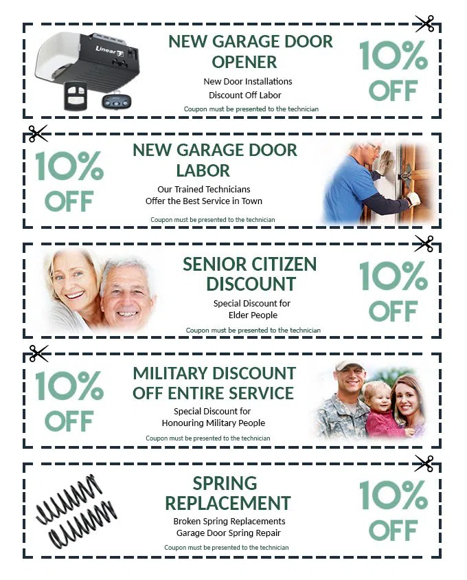 Garage Door And Opener Newark, NJ 201-429-3045 - coupons